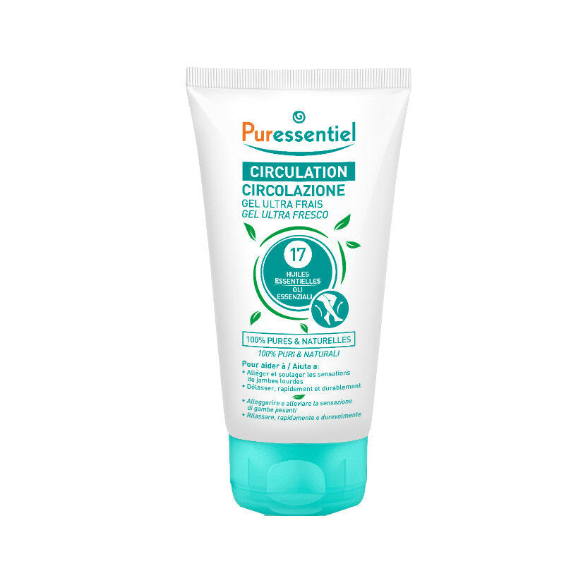 Puressentiel circolazione gel ultra fresco per gambe pesanti 125ml-2