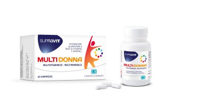 Supravit Multi Donna Integratore Alimentare Vitamine e Minerali 60 compresse-2