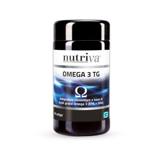 Nutriva Omega 3 TG integratore alimentare utile per il controllo del colesterolo 90 capsule-2