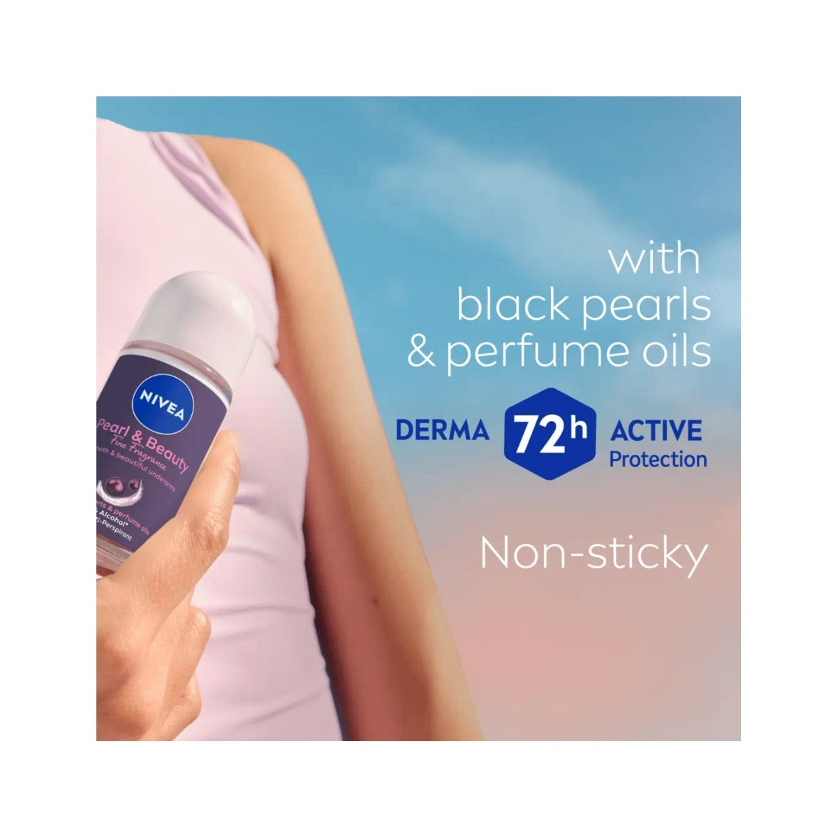 Nivea Pearl&Beauty Deodorante Antitraspirante Roll-On 72H 50ml-7