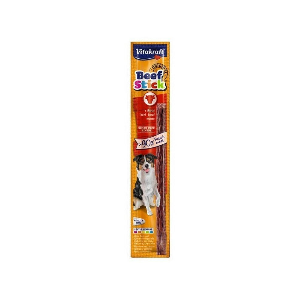 Vitakraft Beef Stick Gusto Manzo Snack Cani Adulti Busta 12g-2