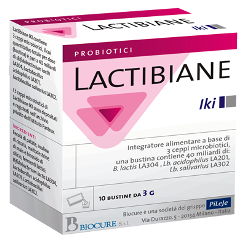 Lactibiane Iki integratore alimentare di fermenti lattici 10 bustine-1