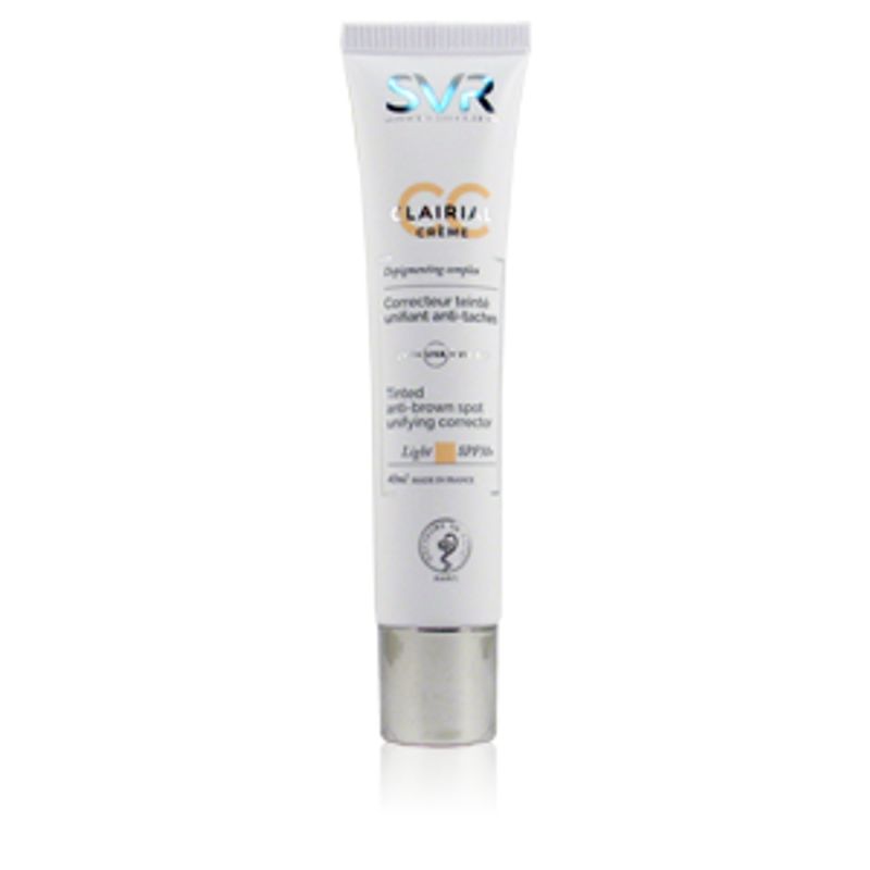 SVR Clairial CC Crème Correttore uniformante anti-macchie SPF50+ Light 40ml-1