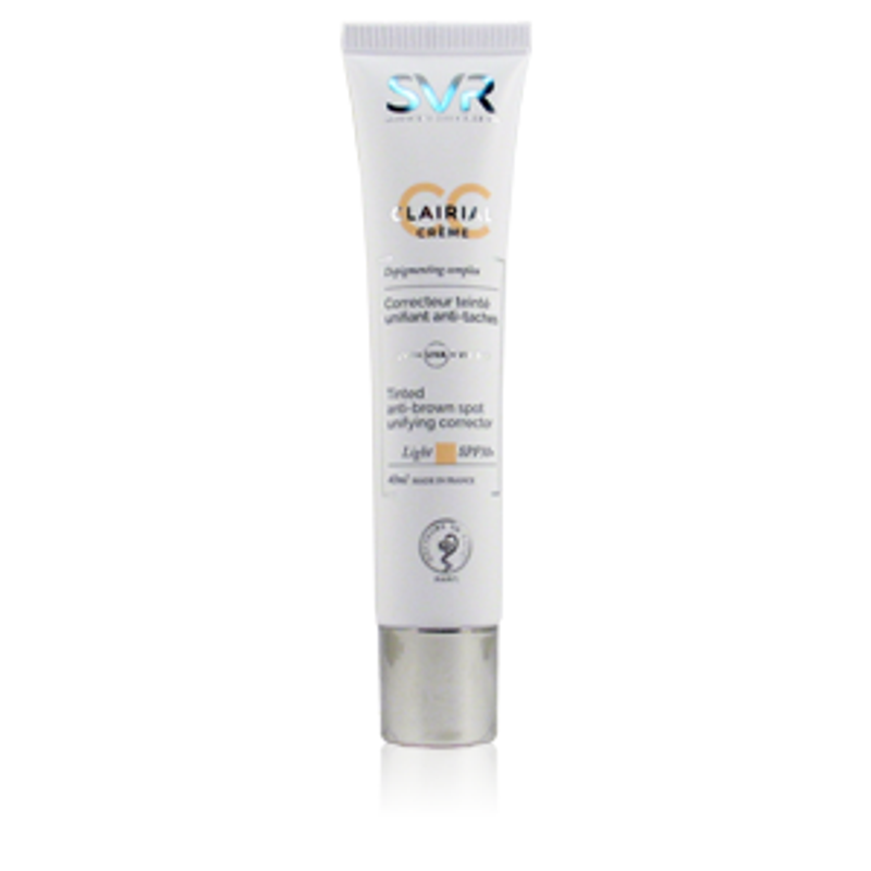 SVR Clairial CC Crème Correttore uniformante anti-macchie SPF50+ Light 40ml-1