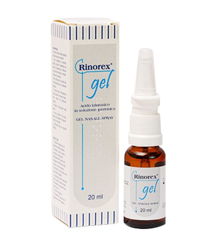 Rinorex Gel di acido ialuronico per la secchezza delle mucose nasali 20ml-1
