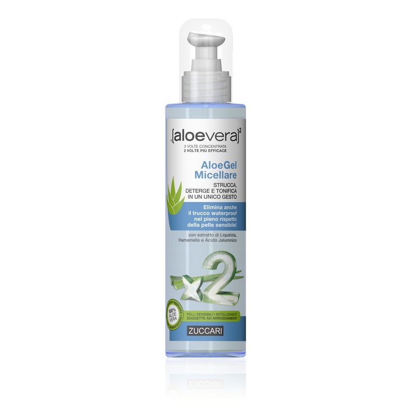 Aloe Vera 2 Aloe Gel Micellare struccante 200ml-1