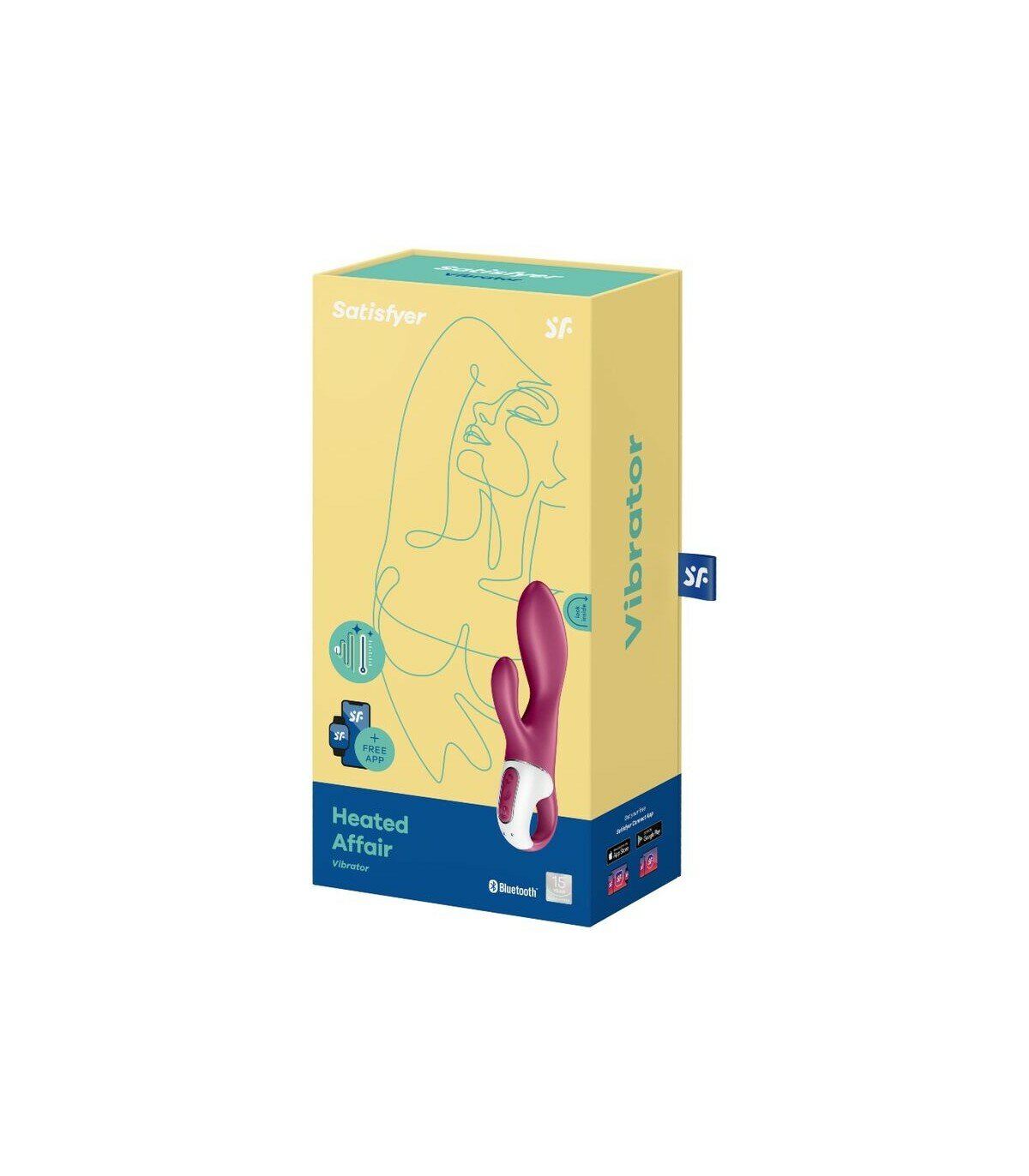 Satisfyer Heated Affair Connect App Vibratore Autoriscaldante-4