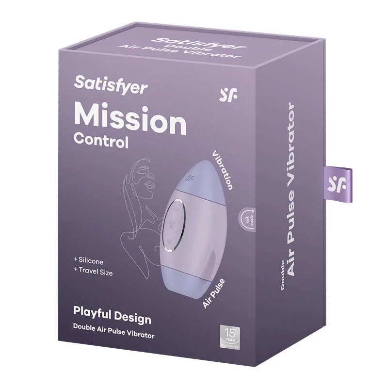 Satisfyer Mission Control Stimolatore Clitorideo Viola-4