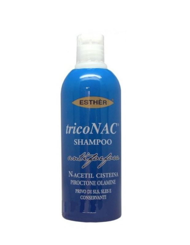 Esthèr Triconac Shampoo Antiforfora utile per capelli grassi 200ml-1