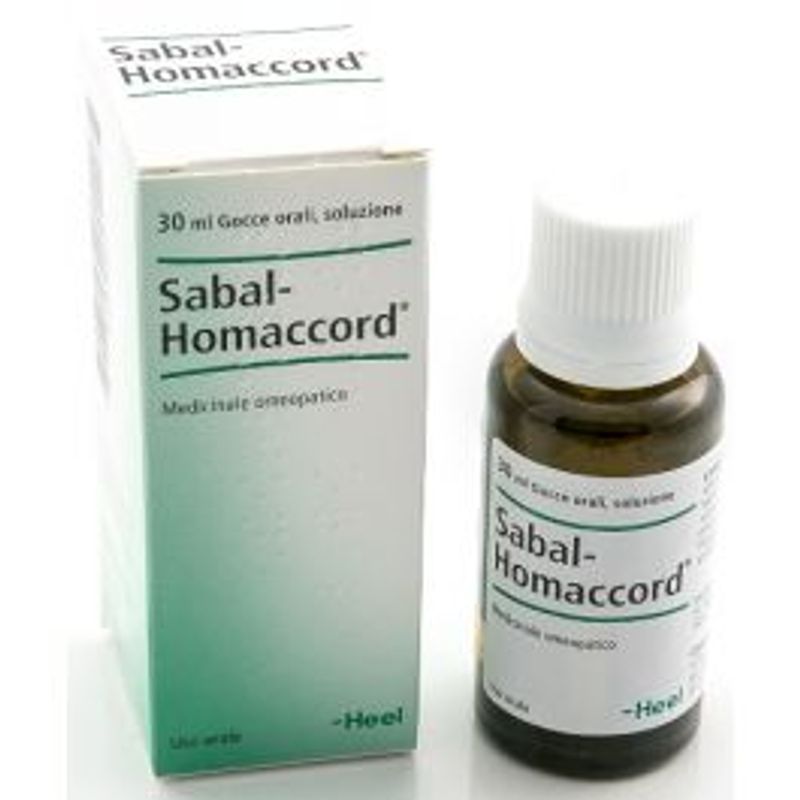 Guna Heel Sabal Homaccord medicinale omeopatico gocce 30ml-1