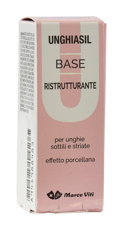 Unghiasil Base Ristrutturante per unghie sottili e striate 10ml-1
