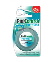 Plakkontrol Fit Floss filo interdentale gusto menta 25m-1