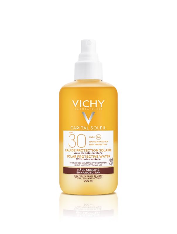 Vichy Ideal Soleil Acqua Solare Protettiva Abbronzatura intensa SPF 30 200 ml-0