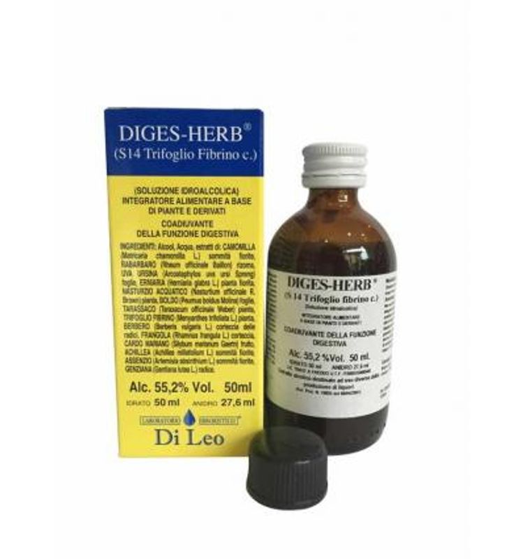 Diges Herb S14 Trifoglio integratore alimentare per l'apparato digerente 50ml-1