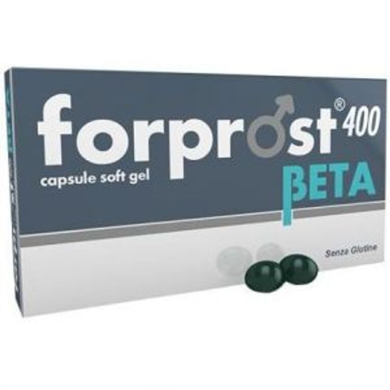 Forprost 400 Beta integratore alimentare per vie urinarie e prostata 15 capsule-1