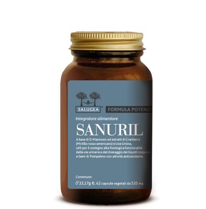 Salugea Sanuril benessere delle vie urinarie 60 capsule-1