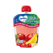 Mellin 100% Mela Fragola e Banana merenda 90g-1