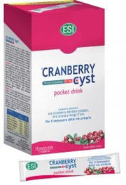 Esi Cranberry Cyst per il benessere delle vie urinarie 16 pocket drink gusto mela rossa-1