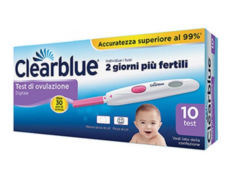 Clearblue Test di ovulazione digitale 10 test-1