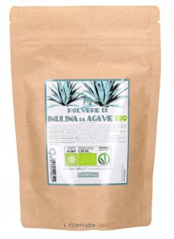 Erbavoglio Inulina da Agave Bio fibra alimentare solubile 200g-1