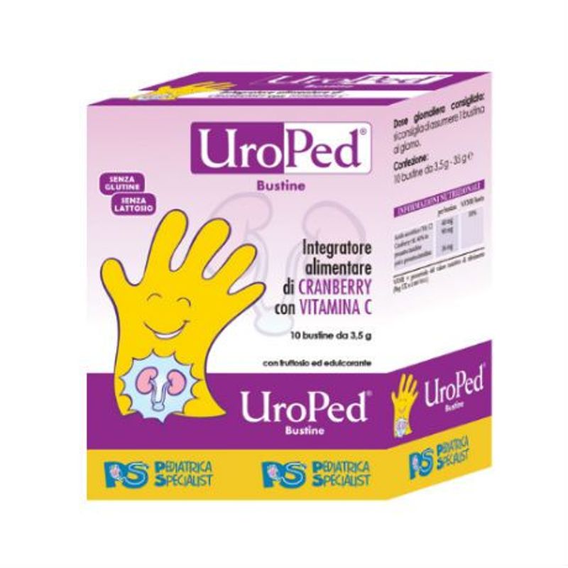 Pediatrica Uroped benessere delle vie urinarie 10 bustine-1