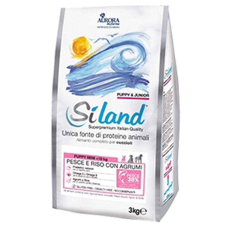 Siland Puppy Mini al pesce indicato per cani di piccola taglia 3kg-1