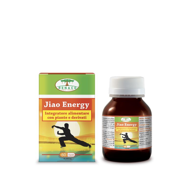 Renaco Jiao Energy utile per gli sportivi 60 capsule-1