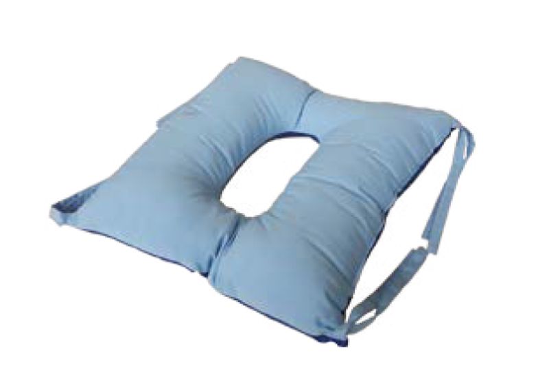 PB Pharma Cuscino Fibra Silicone con Foro 40x40xh10cm-1