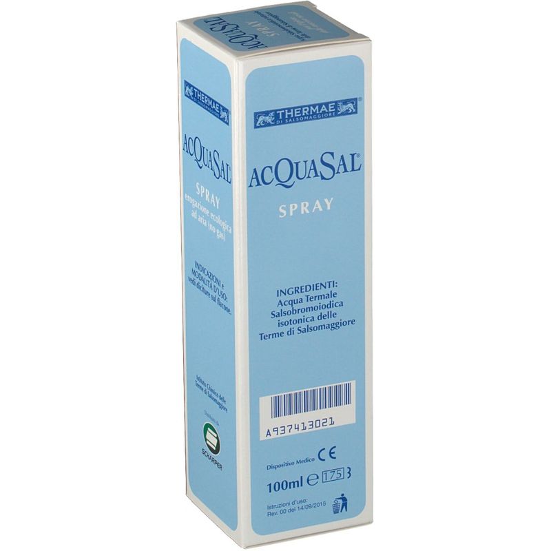 Acquasal Spray di acqua termale per l'igiene delle fosse nasali 100ml-1