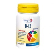 Longlife B-12 1000mcg vitamina sistema nervoso 60 tavolette divisibili-1