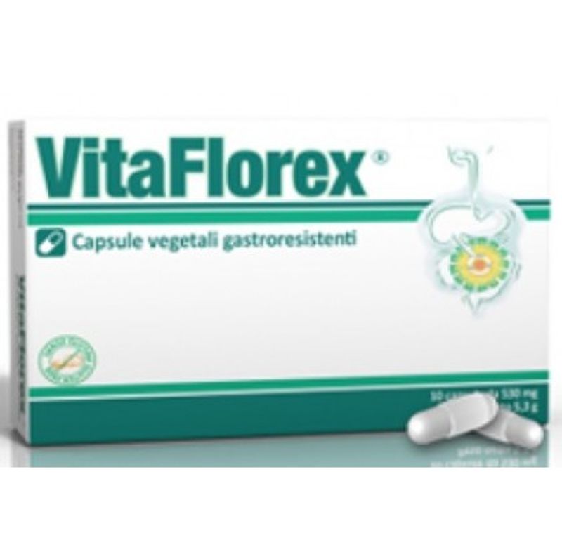 Vitaflorex utile per i problemi epato-gastrointestinali 10 capsule-1