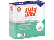 Fittydent compresse pulenti per protesi dentali e apparecchi ortodontici 32 compresse-1