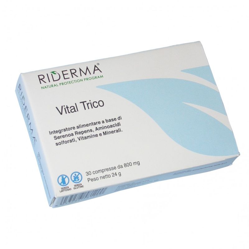 Riderma Vital Trico utile per i capelli 30 compresse-1