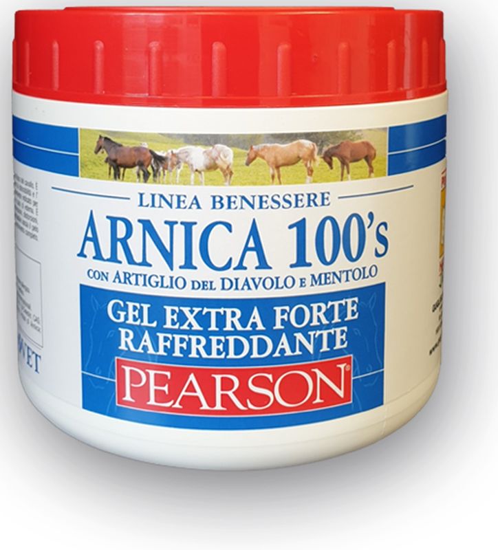 Pearson Arnica 100's Gel Extra Forte Raffreddante con artiglio del diavolo e mentolo 500ml-1