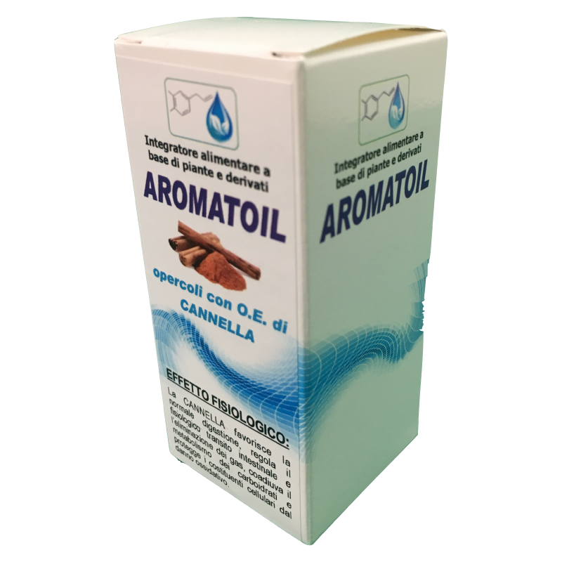 Aromatoil Cannella integratore alimentare utile per transito intestinale 50 opercoli-1