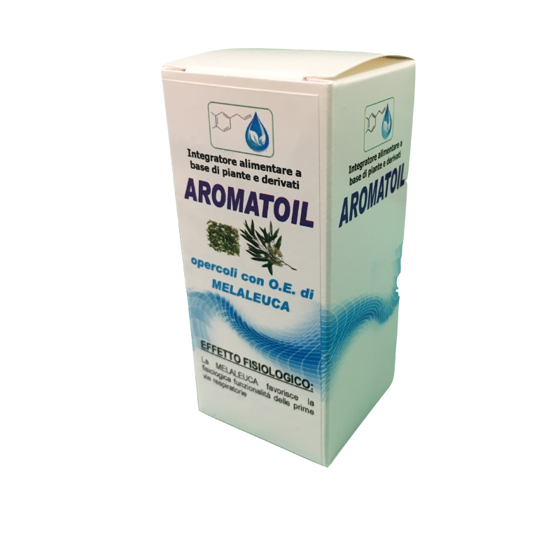 Aromatoil Melaleuca integratore alimentare utile per le vie respiratorie 50 opercoli-1