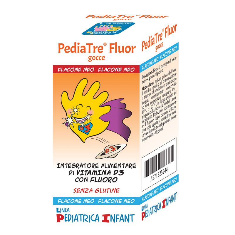 Pediatrica Pediatre Fluor utile per ossa e denti-1