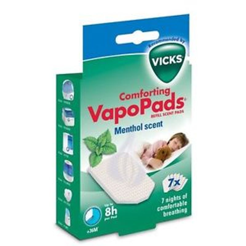 Vicks VapoPads Profumo Mentolo +36m 7 pezzi-1