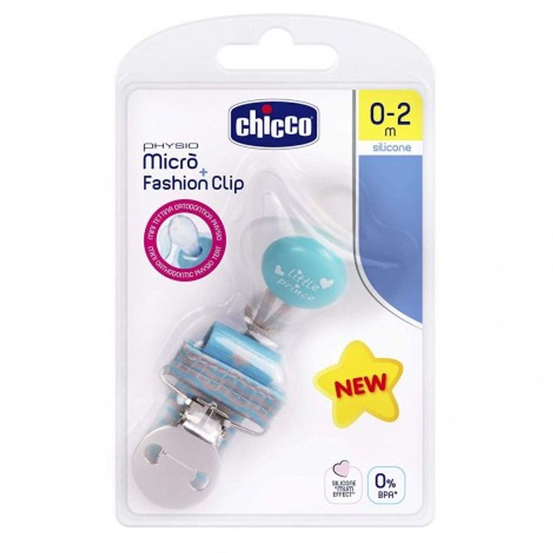 Chicco Micrò Physio +Fashion Clip 0-2 mesi colore Azzurro-1