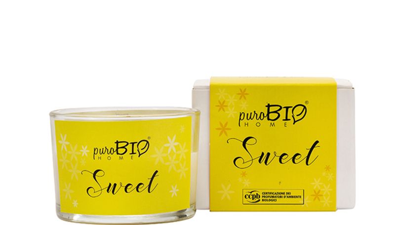PuroBio Home Candela biologica Sweet 120ml-1