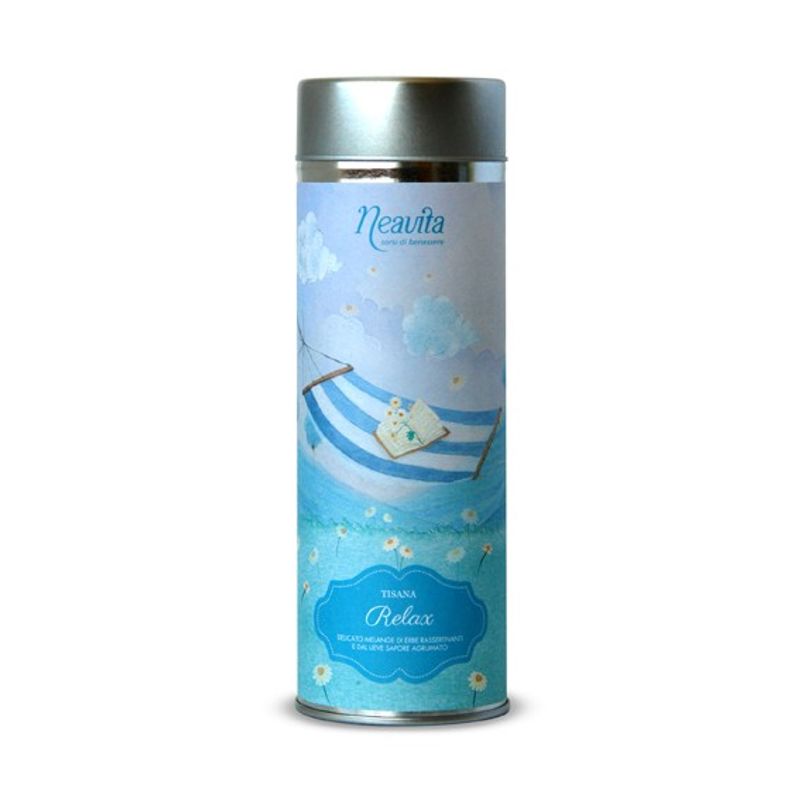 Neavita Tisana Relax 50g silver tin-1