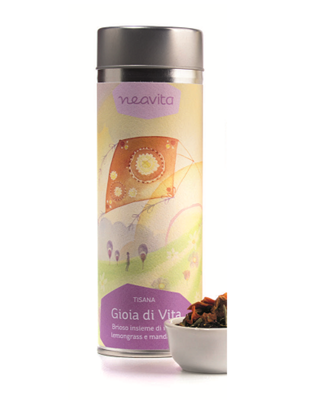 Neavita Tisana Gioia di Vita 90g silver tin-1