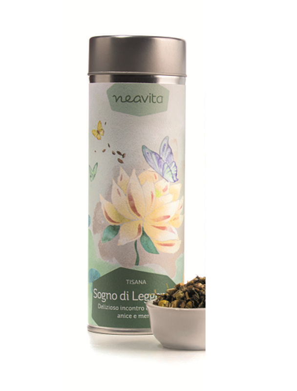 Neavita Tisana Sogno di Leggerezza 70g silver tin-1