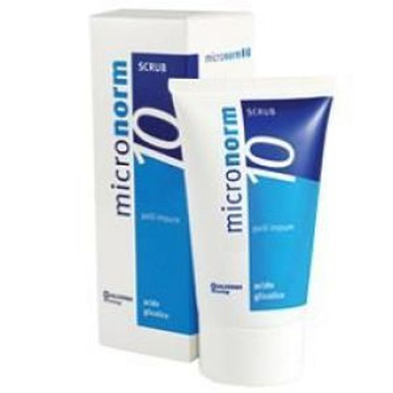 Micronorm Scrub 10 Peeling detergente per pelli acneiche 75ml-1