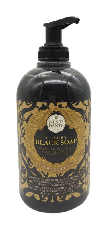 Nesti Dante Luxury Black Soap Sapone Liquido Nero 500ml-1