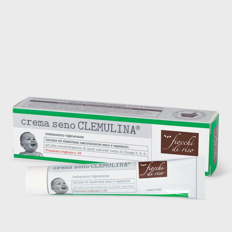 Fiocchi di Riso Crema Seno Clemulina trattamento rigenerante 15ml-1