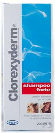 Clorexyderm Shampoo Forte Cani 200ml-1