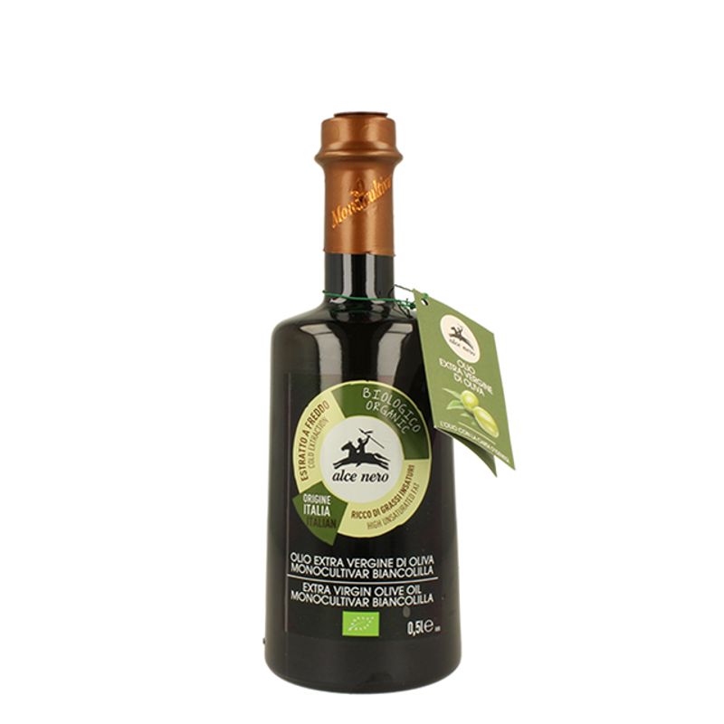 Alce Nero Olio Extravergine d'Oliva Biancolilla Biologico 500ml-1