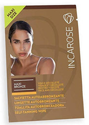 IncaRose Maxi Bronze salvietta autoabbronzante viso e decollete 1 pezzo-1