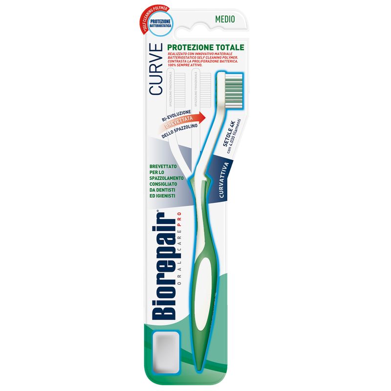 Biorepair Spazzolino Curve Medio Protezione Totale-1